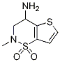 2-甲基-3,4-二氫-2H-噻吩并[2,3-e][1,2]噻嗪-4-胺 1,1-二氧化物結(jié)構(gòu)式_1114597-89-5結(jié)構(gòu)式