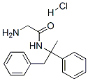 2-氨基-N-(1-甲基-1,2-二苯乙基)乙酰胺鹽酸鹽結(jié)構(gòu)式_111686-79-4結(jié)構(gòu)式