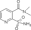2-Aminosulfonyl-N,N-dimethylnicotinamideStructure,112006-75-4Structure 2-Aminosulfonyl-N,N-dimethylnicotinamide Structure,112006-75-4Structure