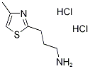 3-(4-甲基噻唑-2-基)丙烷-1-胺結(jié)構(gòu)式_112086-66-5結(jié)構(gòu)式