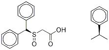 (R)-莫達非尼羧酸酯(S)-alpha-甲基苯甲胺鹽結(jié)構式_112245-25-7結(jié)構式