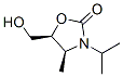 2-Oxazolidinone,5-(hydroxymethyl)-4-methyl-3-(1-methylethyl)-,(4s-cis)-(9ci)Structure,112395-65-0Structure 2-Oxazolidinone,5-(hydroxymethyl)-4-methyl-3-(1-methylethyl)-,(4s-cis)-(9ci) Structure,112395-65-0Structure