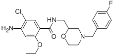 Mosapride Structure,112885-41-3Structure