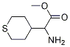 2-氨基-2-(4-四氫硫代吡喃)乙酸甲酯結(jié)構(gòu)式_1134603-63-6結(jié)構(gòu)式