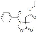 (2R,4S)-3-苯甲?；?4-乙氧基l羰基甲基-4-甲基-5-噁唑烷酮結(jié)構(gòu)式_113806-36-3結(jié)構(gòu)式