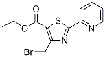 2-(2-吡啶)-4-(溴甲基)-噻唑-5-羧酸乙酯結構式_1138444-37-7結構式