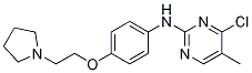 N-(4-(2-(吡咯烷-1-基)乙氧基)苯基)-4-氯-5-甲基嘧啶-2-胺結(jié)構(gòu)式_1138473-55-8結(jié)構(gòu)式