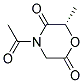 (s)-(9ci)-4-乙?；?6-甲基-2,5-嗎啉二酮結構式_114712-07-1結構式