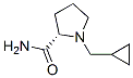 (2s)-(9ci)-1-(環(huán)丙基甲基)-2-吡咯烷羧酰胺結(jié)構(gòu)式_114812-44-1結(jié)構(gòu)式
