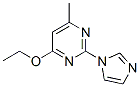 (9CI)-4-乙氧基-2-(1H-咪唑-1-基)-6-甲基嘧啶結(jié)構(gòu)式_114834-00-3結(jié)構(gòu)式