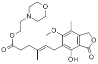 Mycophenolate mofetilStructure,115007-34-6Structure Mycophenolate mofetil Structure,115007-34-6Structure