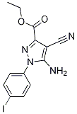 5-氨基-4-氰基-1-(4-碘苯基)吡唑-3-羧酸乙酯結(jié)構(gòu)式_1150164-64-9結(jié)構(gòu)式