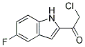 (9ci)-2-氯-1-(5-氟-1H-吲哚-2-基)-乙酮結(jié)構(gòu)式_115027-02-6結(jié)構(gòu)式