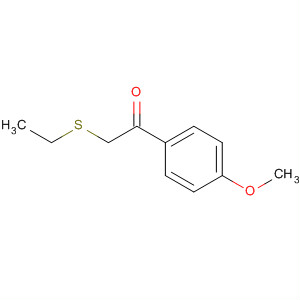 2-(乙基硫代)-1-(4-甲氧基苯基)乙酮結(jié)構(gòu)式_115505-09-4結(jié)構(gòu)式
