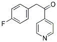 2-(4-氟-苯基)-1-吡啶-4-乙酮結(jié)構(gòu)式_115858-98-5結(jié)構(gòu)式