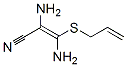 (9ci)-2,3-二氨基-3-(2-丙烯基硫代)-2-丙烯腈結(jié)構(gòu)式_116014-46-1結(jié)構(gòu)式