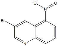 3-Bromo-5-nitroquinoline Structure,116632-33-8Structure