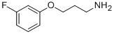 3-(3-氟苯氧基)-1-丙胺結(jié)構(gòu)式_116753-49-2結(jié)構(gòu)式