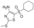 4-氨基-5-環(huán)己基磺?；?2-甲基硫代噻唑結(jié)構(gòu)式_117420-90-3結(jié)構(gòu)式
