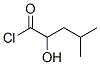 Pentanoyl chloride, 2-hydroxy-4-methyl- Structure,117485-99-1Structure