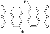 1,7-Dibromo-3,4,9,10-perylenetetracarboxylic dianhydride Structure,118129-60-5Structure