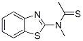 (9ci)-n-2-苯并噻唑-n-甲基-乙烷硫代酰胺結構式_118215-10-4結構式