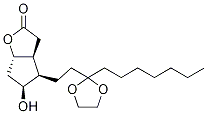(3Ar,4r,5r,6as)-4-[3-(乙烯酮)癸基]六氫-5-羥基-2H-環(huán)戊并[b]呋喃-2-酮結(jié)構(gòu)式_118696-65-4結(jié)構(gòu)式
