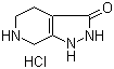 1,2,4,5,6,7-六氫吡唑并[3,4-c]吡啶-3-酮鹽酸鹽結(jié)構(gòu)式_1187830-91-6結(jié)構(gòu)式