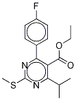 [4-(4-氟苯基)-6-(1-甲基乙基)-2-(甲基亞磺?；?-5-嘧啶]-乙酯-d6結(jié)構(gòu)式_1189487-47-5結(jié)構(gòu)式
