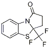 3a-(三氟甲基)-3,3a-二氫苯并[d]吡咯并[2,1-b]噻唑-1(2H)-酮結構式_1191890-53-5結構式
