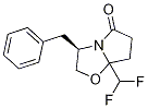 (3R)-3-芐基-7a-(二氟甲基)四氫吡咯并[2,1-b]噁唑-5(6H)-酮結(jié)構(gòu)式_1191936-75-0結(jié)構(gòu)式