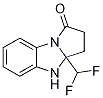 3a-(二氟甲基)-2,3,3a,4-四氫-1H-苯并[d]吡咯并[1,2-a]咪唑-1-酮結(jié)構(gòu)式_1192308-63-6結(jié)構(gòu)式