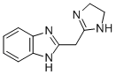 (9ci)-2-[(4,5-二氫-1H-咪唑-2-基)甲基]-1H-苯并咪唑結(jié)構(gòu)式_119376-91-9結(jié)構(gòu)式