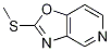 2-(甲基硫代)噁唑并[4,5-c]吡啶結(jié)構(gòu)式_120208-25-5結(jié)構(gòu)式