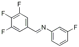 3-氟-n-(3,4,5-三氟亞芐基)苯胺結(jié)構(gòu)式_1202493-05-7結(jié)構(gòu)式