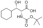 (R,s)-a-n-boc-氨基-b-羥基-環(huán)己烷丙酸結構式_120963-86-2結構式