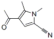 (9ci)-4-乙酰基-1,5-二甲基-1H-吡咯-2-甲腈結(jié)構(gòu)式_121191-16-0結(jié)構(gòu)式