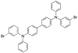 N4,n4-雙(3-溴苯基)-n4,n4-二苯基-[1,1-聯(lián)苯]-4,4-二胺結(jié)構(gòu)式_121246-40-0結(jié)構(gòu)式