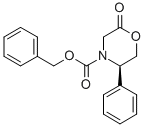 (5R)-3,4,5,6-四氫-5-苯基-n-(芐氧基羰基)-4(h)-1,4-噁嗪-2-酮結(jié)構(gòu)式_121269-46-3結(jié)構(gòu)式