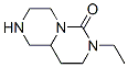 (+)-(9ci)-7-乙基八氫-,6H-吡嗪并[1,2-c]嘧啶-6-酮結(jié)構(gòu)式_121360-21-2結(jié)構(gòu)式