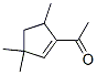(9ci)-1-(3,3,5-三甲基-1-環(huán)戊烯-1-基)-乙酮結(jié)構(gòu)式_121366-39-0結(jié)構(gòu)式