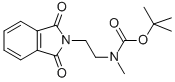 2-(2-N-Boc-N-甲基-氨基乙基)-1H-異吲哚-1,3(2H-)-二酮結(jié)構(gòu)式_121495-40-7結(jié)構(gòu)式