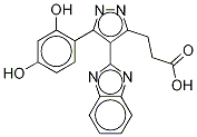 4-(1H-苯并咪唑-2-基)-3-(2,4-二羥基苯基)-1H-吡唑-5-丙酸結(jié)構(gòu)式_1217314-90-3結(jié)構(gòu)式