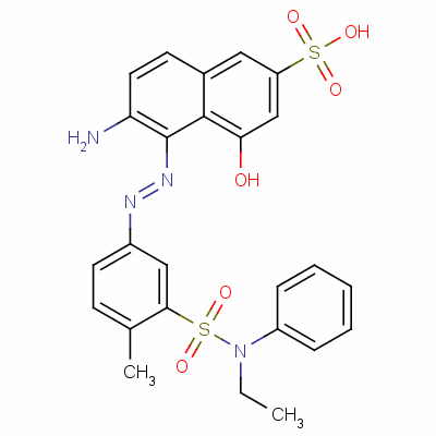 Acid red 118 Structure,12217-35-5Structure