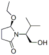 [r-(r*,s*)]-(9ci)-5-乙氧基-1-[1-(羥基甲基)-2-甲基丙基]-2-吡咯烷酮結構式_122383-41-9結構式