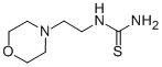 1-(2-嗎啉乙基)-2-硫脲結(jié)構(gòu)式_122641-10-5結(jié)構(gòu)式