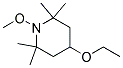 (9CI)-4-乙氧基-1-甲氧基-2,2,6,6-四甲基-哌啶結(jié)構(gòu)式_123373-72-8結(jié)構(gòu)式