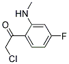(9ci)-2-氯-1-[4-氟-2-(甲基氨基)苯基]-乙酮結構式_123732-73-0結構式