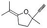 (9ci)-2-乙炔四氫-2-甲基-5-(1-甲基亞乙基)-呋喃結構式_124099-75-8結構式