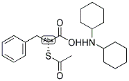 2(R)-乙?；虼?苯丙酸 n-環(huán)己基環(huán)己胺結構式_124735-40-6結構式